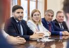 El Gobernador recibió de los legisladores la ley de necesidad de la Reforma Constitucional para la promulgación