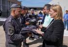 Scaglia encabezó la entrega de uniformes para el personal del Servicio Penitenciario