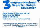 NOS VEMOS MAÑANA EN EL 3° CONGRESO NACIONAL DE DEPORTE, SALUD Y EDUCACIÓN