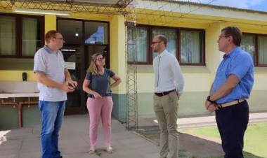 Rodrigo Borla//EDUCACIÓN-Gestiones por la Escuela Agrotecnica N°336 "Mario C. Videla".
