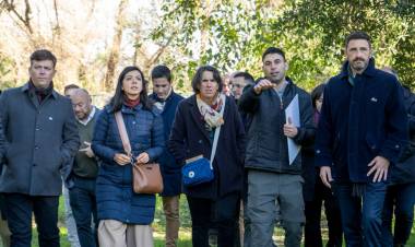 Autoridades de la AFD recorrieron lugares por la inversión del crédito para Ambiente