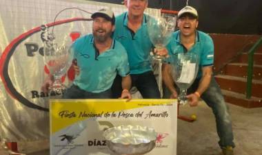 La Peña "Isla Bonita" de Videla se hizo con el primer puesto de la Fiesta del Amarillo en Helvecia