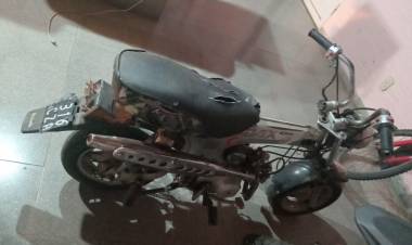 San Justo//Se recuperó una motocicleta sustraída el fin de semana