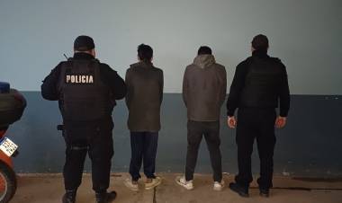 San Justo//Dos sujetos aprehendidos por ingresar en un domicilio ajeno