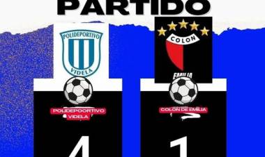 Liga Paivense//Final Primera Polideportivo Videla 4 (Rodriguez Gian, Diaz Arian, Sandoval Jesus, Vigñatti Juan) Vs Colón de Emilia 1