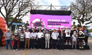 Seguridad Vial: Provincia promueve el uso del casco