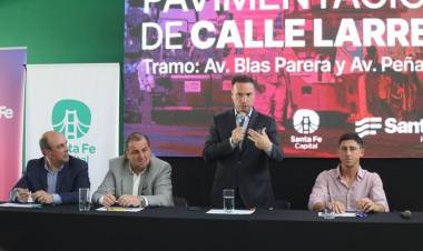 Acuerdo Capital: siete ofertas para  la pavimentación de calle Larrea que financiará Provincia