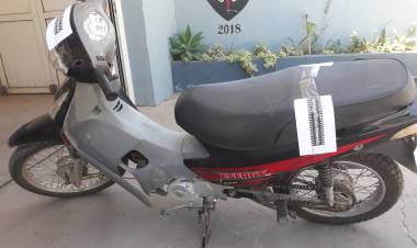 San Justo//Retención Motovehículo