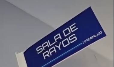VIDELA TENDRÁ SU PRIMER EQUIPO DE RAYOS X.