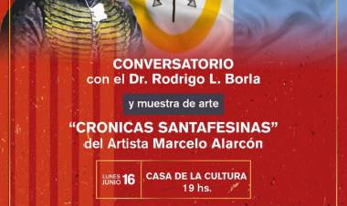 Rodrigo Borla// CONVERSATORIO y Muestra de Arte en conmemoración del 187° aniversario del fallecimiento del Brigadier General Estanislao Ló