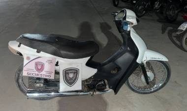 San Justo//RETENCIÓN DE MOTOVEHICULO