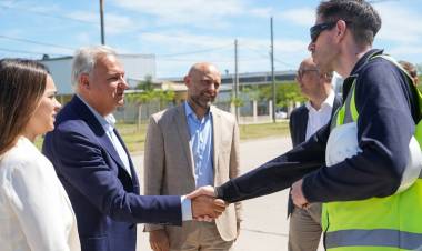 Con una inversión de $ 2.600 millones, la construcción del nuevo distribuidor eléctrico en Los Polígonos tiene un 90 ?avance 