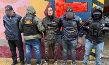 Cómo fue la captura de Andrés “Plin” Acosta, uno de los delincuentes más buscados en la provincia de Santa Fe