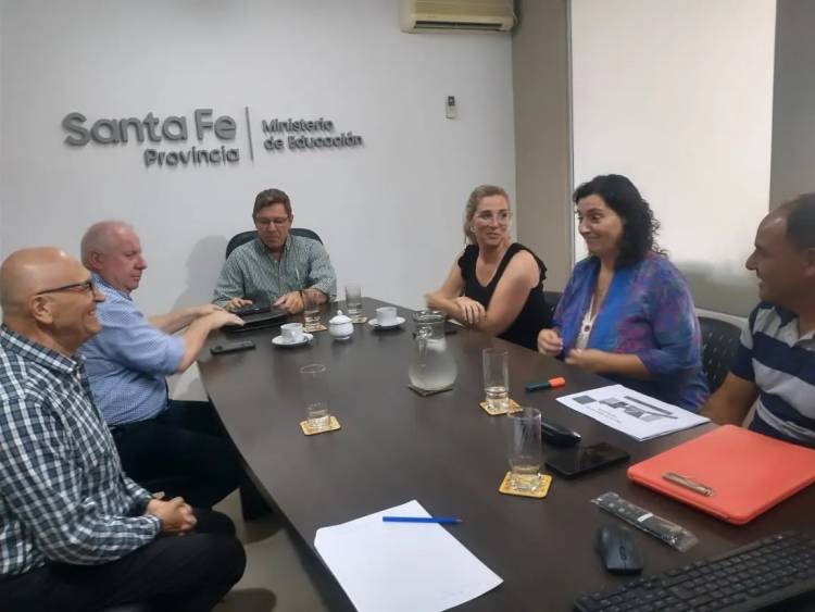 Rodrigo Borla//GESTIONES ANTE EL MINISTERIO DE EDUCACIÓN.