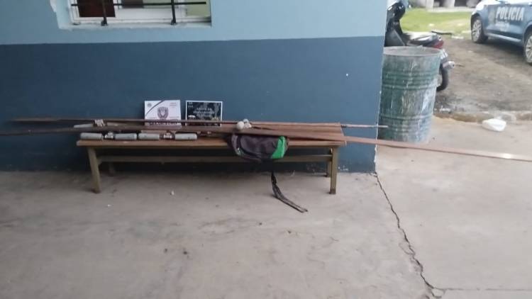 Recuperan elementos sustraídos a la Empresa Provincial de la Energía de San Justo