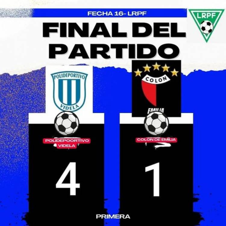 Liga Paivense//Final Primera Polideportivo Videla 4 (Rodriguez Gian, Diaz Arian, Sandoval Jesus, Vigñatti Juan) Vs Colón de Emilia 1