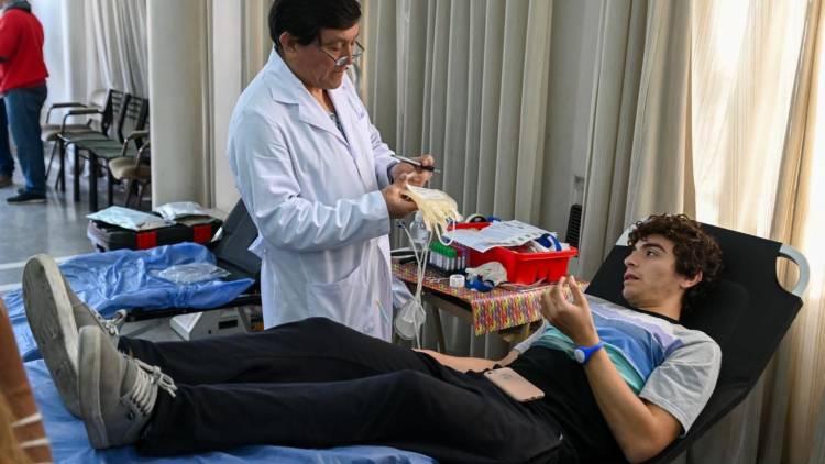 Cudaio: el Día del Donante de Sangre se conmemora con una gran colecta en Rosario   