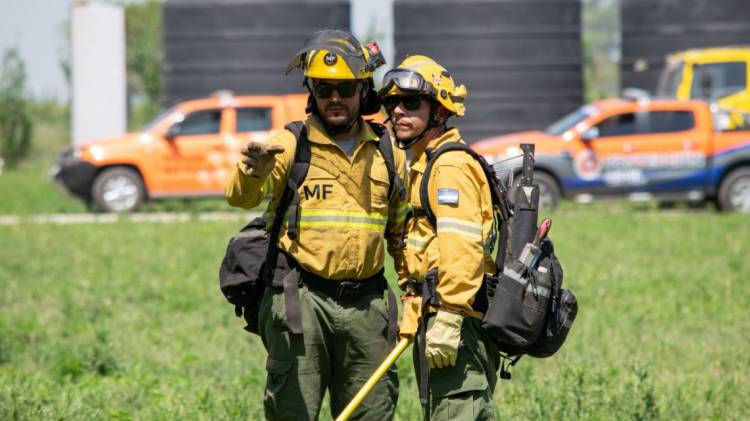 Provincia continúa capacitando brigadistas forestales