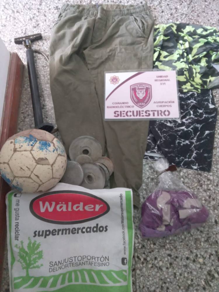 San Justo//Aprehendieron a un sujeto por ingresar a una vivienda con fines ilícitos