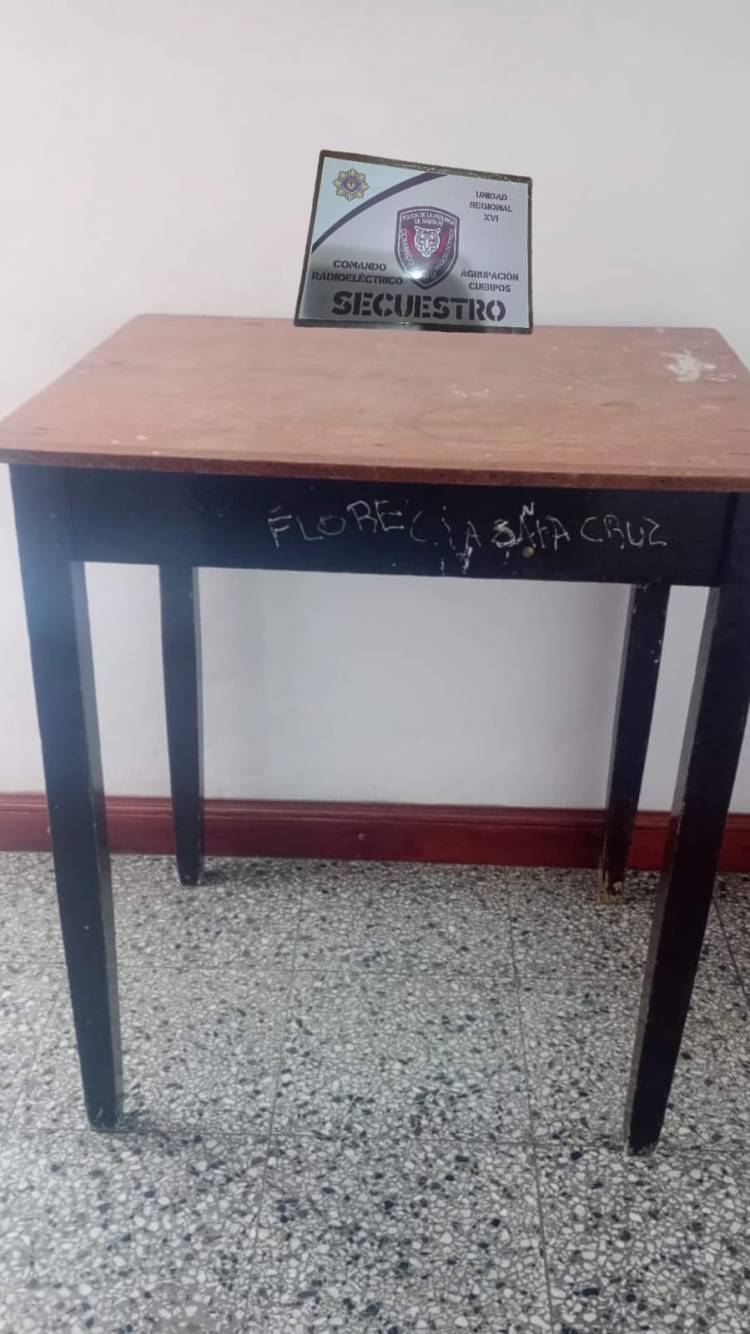  San Justo//SE RECUPERÓ UNA MESA SUSTRAÍDA PROPIEDAD DE LA IGLESIA